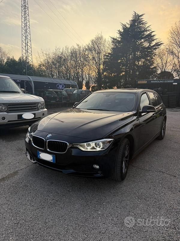 Usata BMW 316 Comfort Edition 116 CV (85 kW) 2014 Nero Station wagon