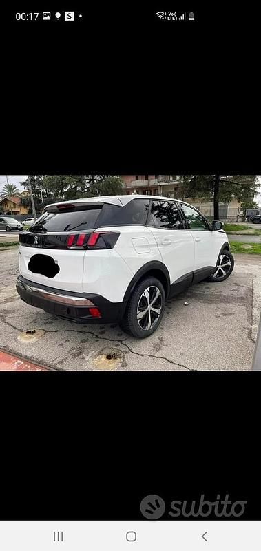 Usata Peugeot 3008 131 CV (96 kW) 2021 Bianco SUV