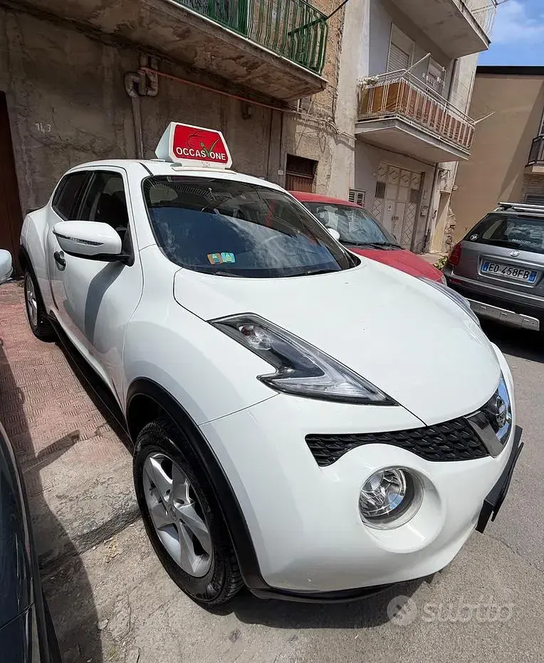 Usata Nissan Juke Visia 110 CV (80 kW) 2018 Bianco SUV