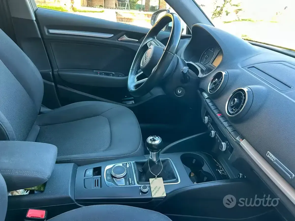 Usata Audi A3 116 CV (85 kW) 2019 Bianco Berlina
