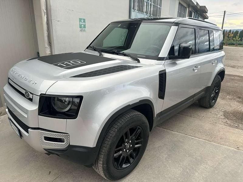 Argento Usata 2021 Land Rover Defender SUV | 39.800 € (Super prezzo) - Immagine 1/4