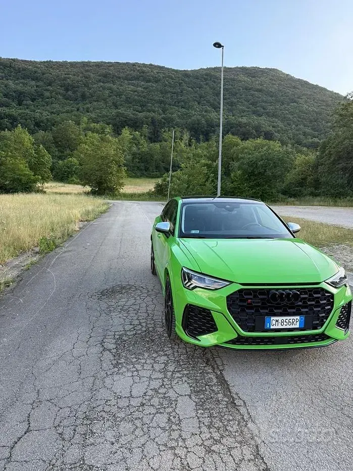 Usata Audi Q3 400 CV (294 kW) 2021 Verde SUV