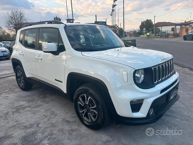 Usata Jeep Renegade Longitude 120 CV (88 kW) 2019 Bianco SUV