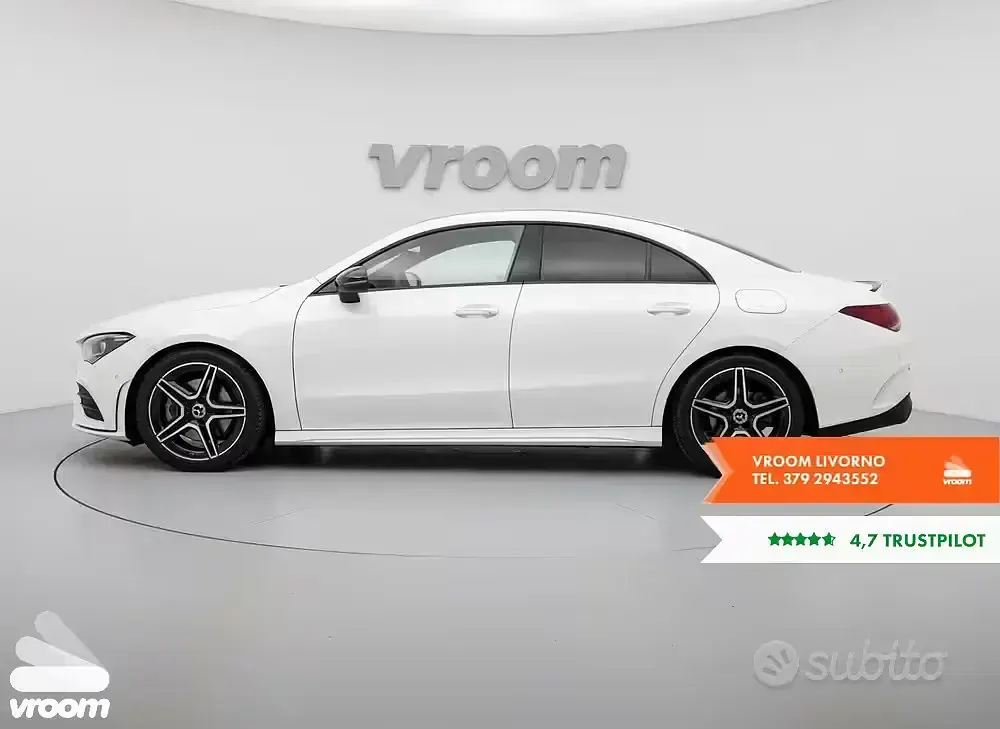 Usata Mercedes CLA180 Premium 116 CV (85 kW) 2023 Bianco Berlina