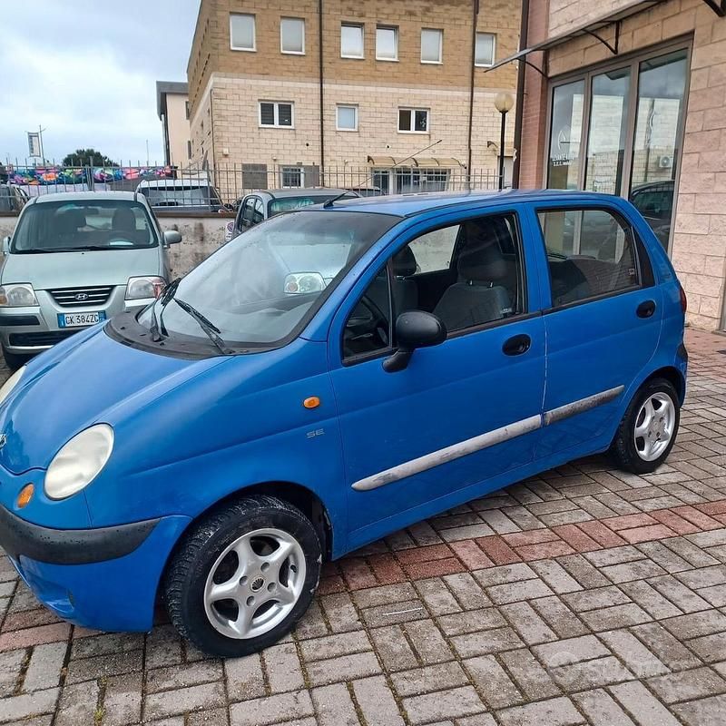 Usata Chevrolet Matiz 51 CV (37 kW) 2003 Blu Utilitaria