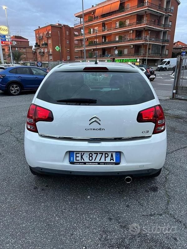 Usata Citroën C3 Exclusive 95 CV (69 kW) 2011 Bianco Berlina