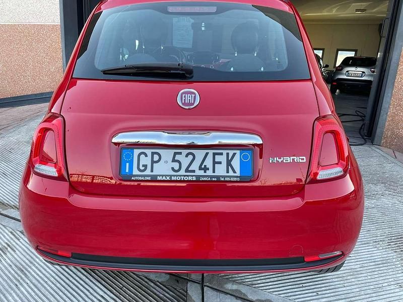 Usata Fiat 500 69 CV (50 kW) 2023 Rosso passione Utilitaria