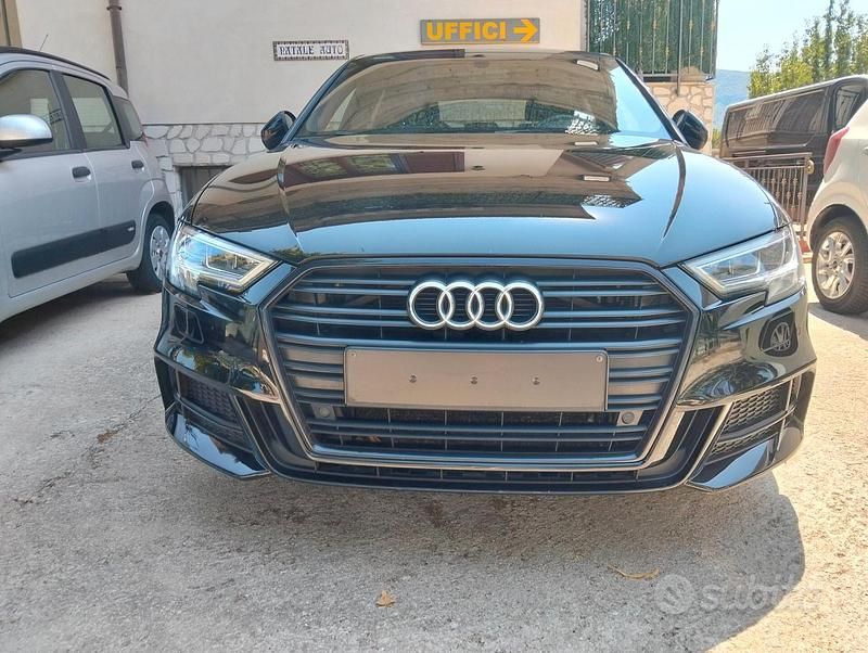Usata Audi A3 150 CV (110 kW) 2020 Nero Berlina