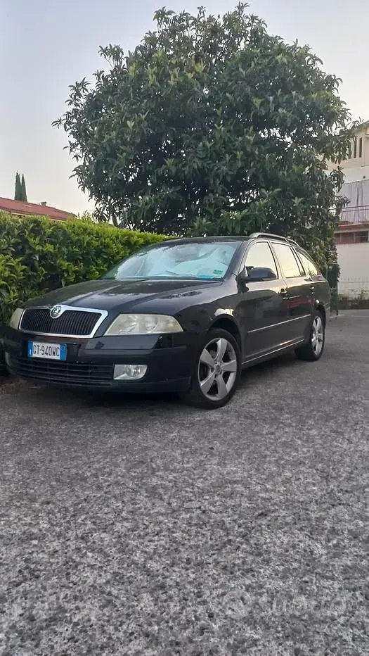 Usata Skoda Octavia 105 CV (77 kW) 2007 Nero Station wagon