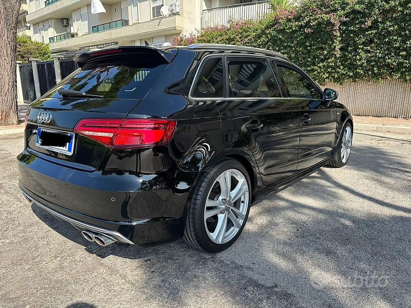 Usata Audi A3 S-Line 184 CV (135 kW) 2014 Nero Berlina
