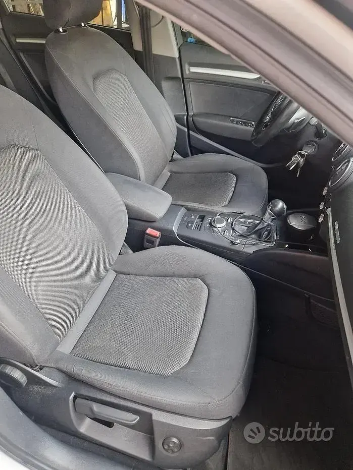 Usata Audi A3 110 CV (80 kW) 2017 Bianco Berlina