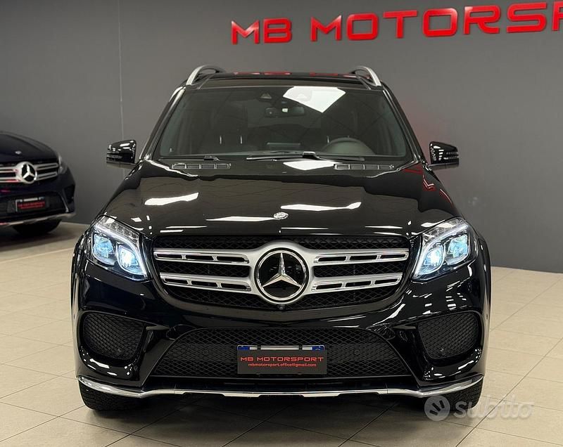 Usata Mercedes GLS500 Premium Plus 455 CV (334 kW) 2018 Nero SUV