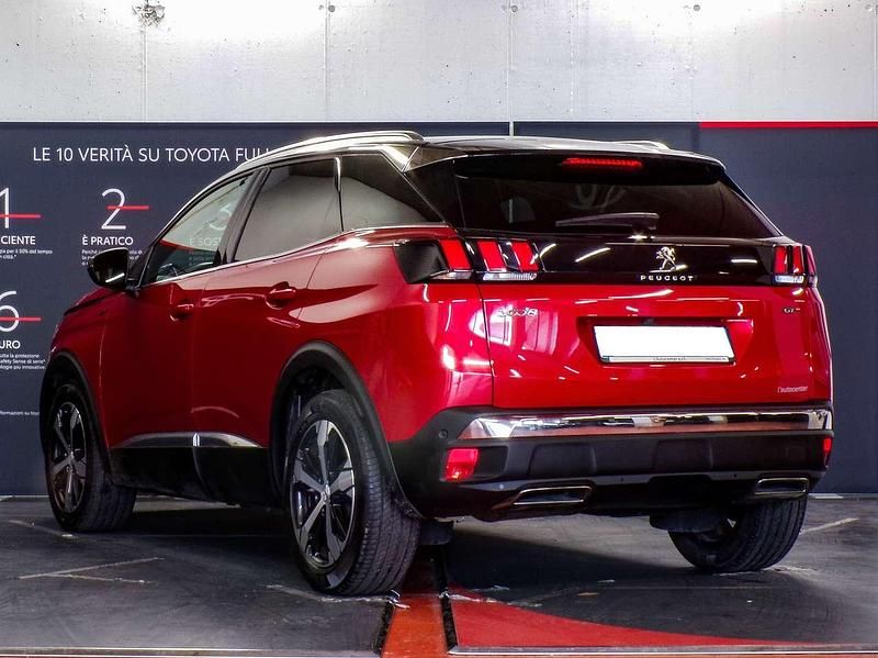 Usata Peugeot 3008 GT 177 CV (130 kW) 2018 Rosso SUV