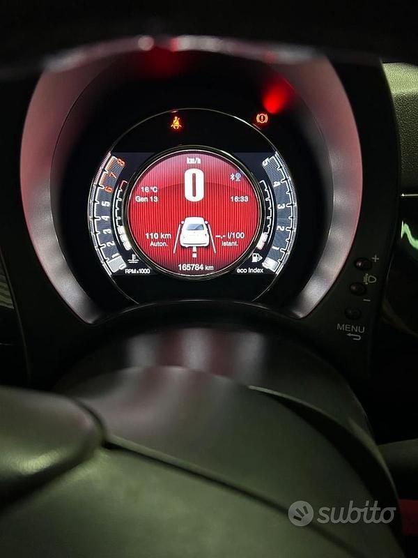 Usata Fiat 500 Lounge 2015 Nero