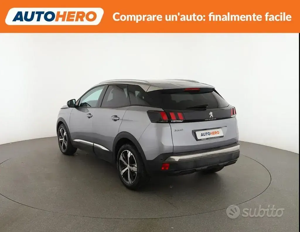 Usata Peugeot 3008 131 CV (96 kW) 2018 Grigio SUV