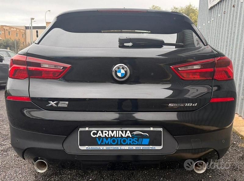 Usata BMW X2 Sport Line 150 CV (110 kW) 2019 Nero SUV