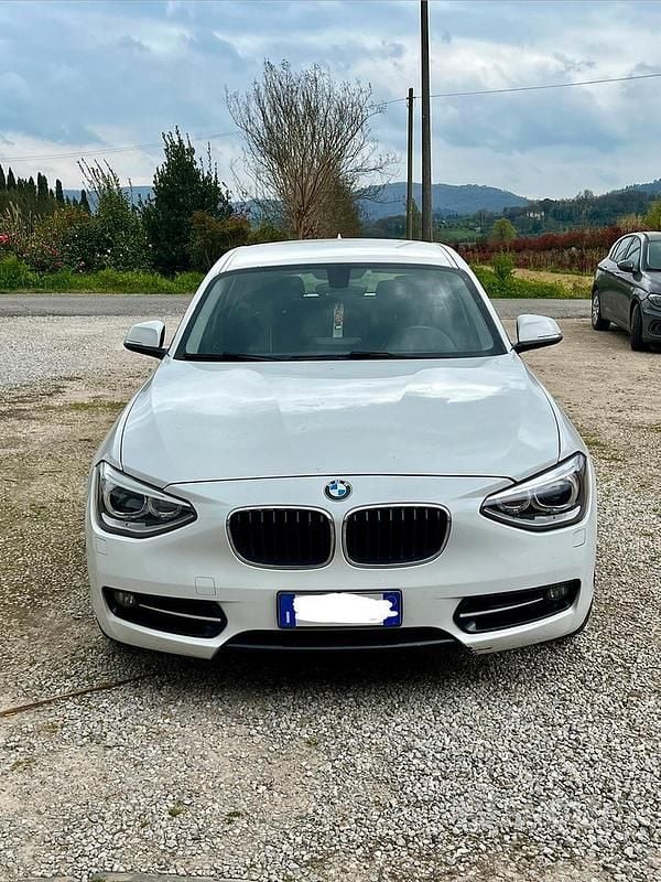 Usata BMW 116 Efficient Dynamics 2014 Bianco Utilitaria
