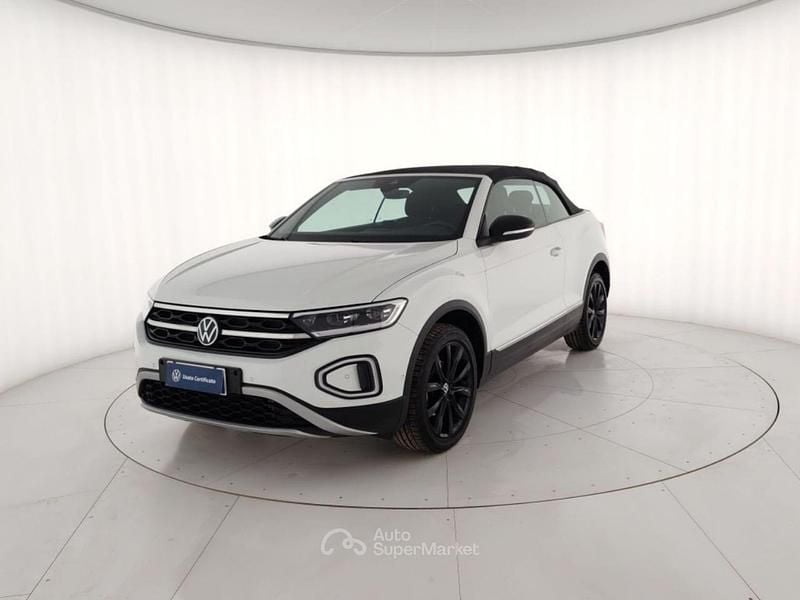 Usata VW T-Roc Cabriolet Style 150 CV (110 kW) 2023 Bianco Cabrio