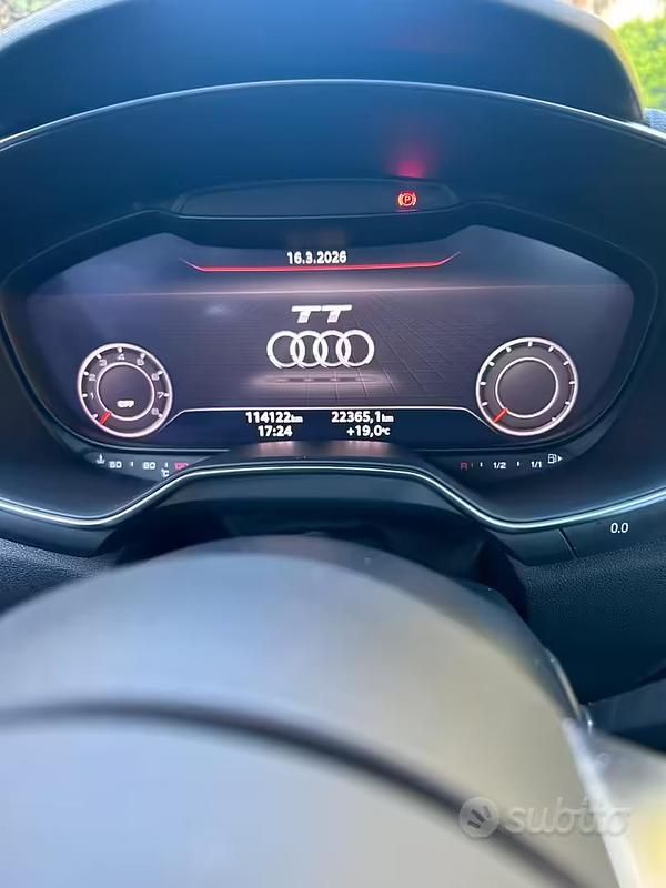 Usata Audi TT S-Line 180 CV (132 kW) 2016 Nero Coupé