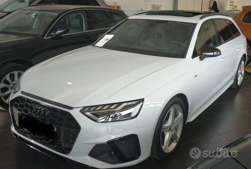 Usata Audi A4 S-Line 150 CV (110 kW) 2020 Bianco Station wagon