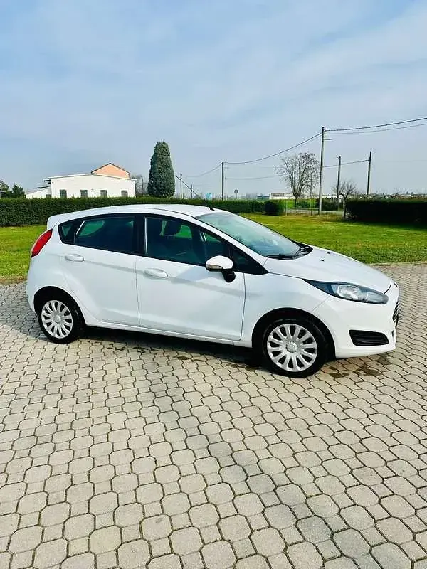 Usata Ford Fiesta Titanium 75 CV (55 kW) 2015 Bianco Utilitaria
