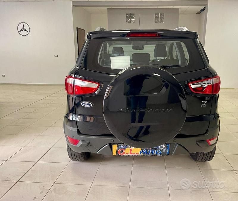 Usata Ford Ecosport Titanium 90 CV (66 kW) 2015 Nero SUV