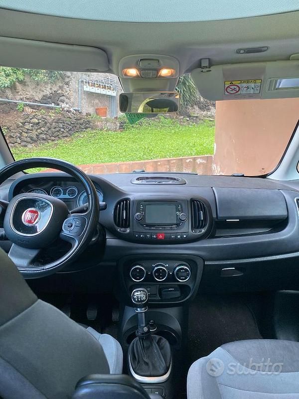 Usata Fiat 500L Lounge 80 CV (58 kW) 2015 Nero Monovolume