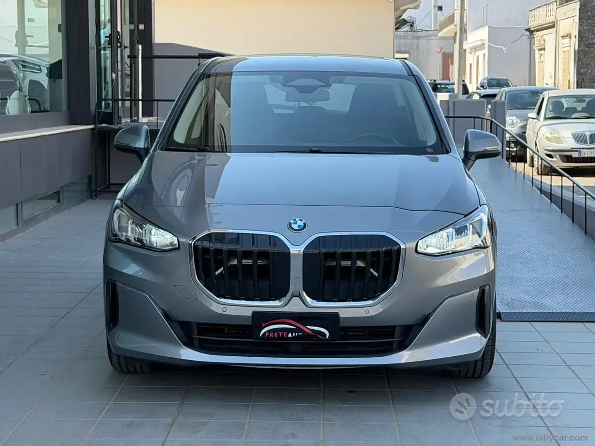 Usata BMW 218 Active Tourer 150 CV (110 kW) 2022 Grigio Monovolume