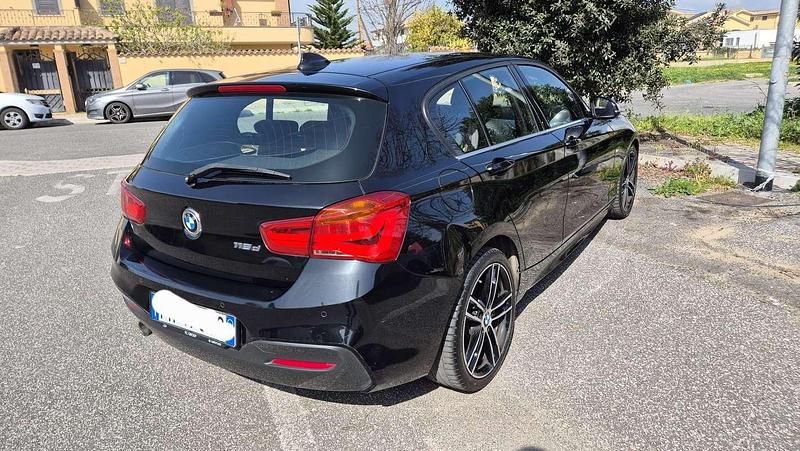Usata BMW 116 Sport Line 116 CV (85 kW) 2018 Nero Utilitaria
