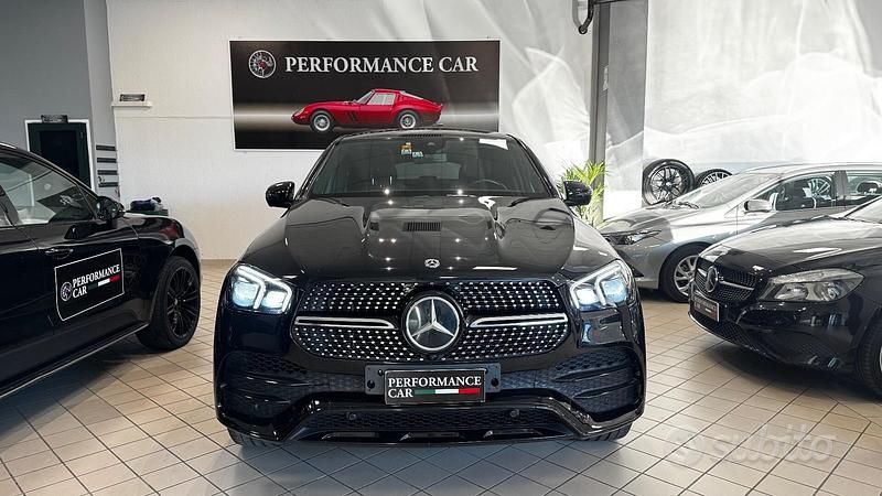 Usata Mercedes GLE400 Premium 330 CV (242 kW) 2020 Nero Coupé