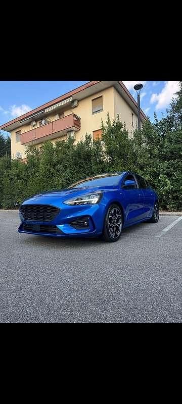 Usata Ford Focus ST-Line 125 CV (91 kW) 2019 Blu/azzurro Berlina