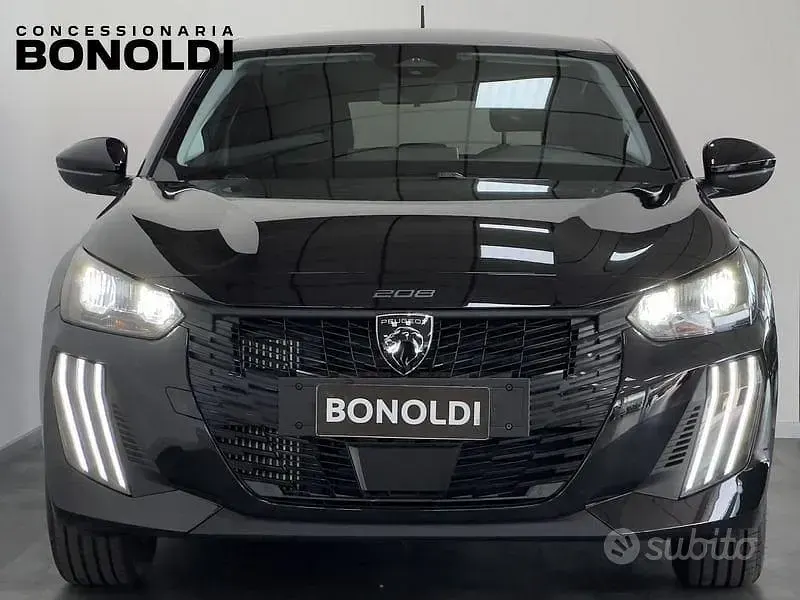 Nuova Peugeot 208 100 CV (73 kW) 2026 Nero Utilitaria