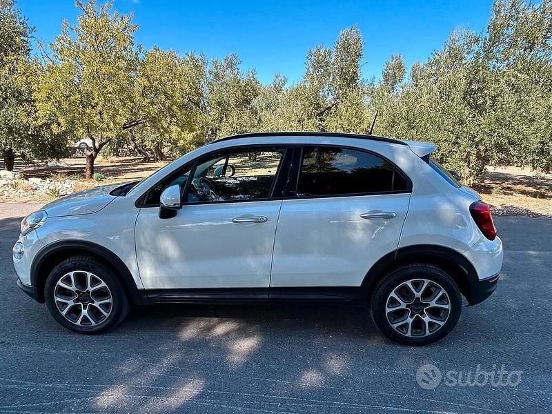 Usata Fiat 500X Cross 140 CV (102 kW) 2017 Bianco SUV