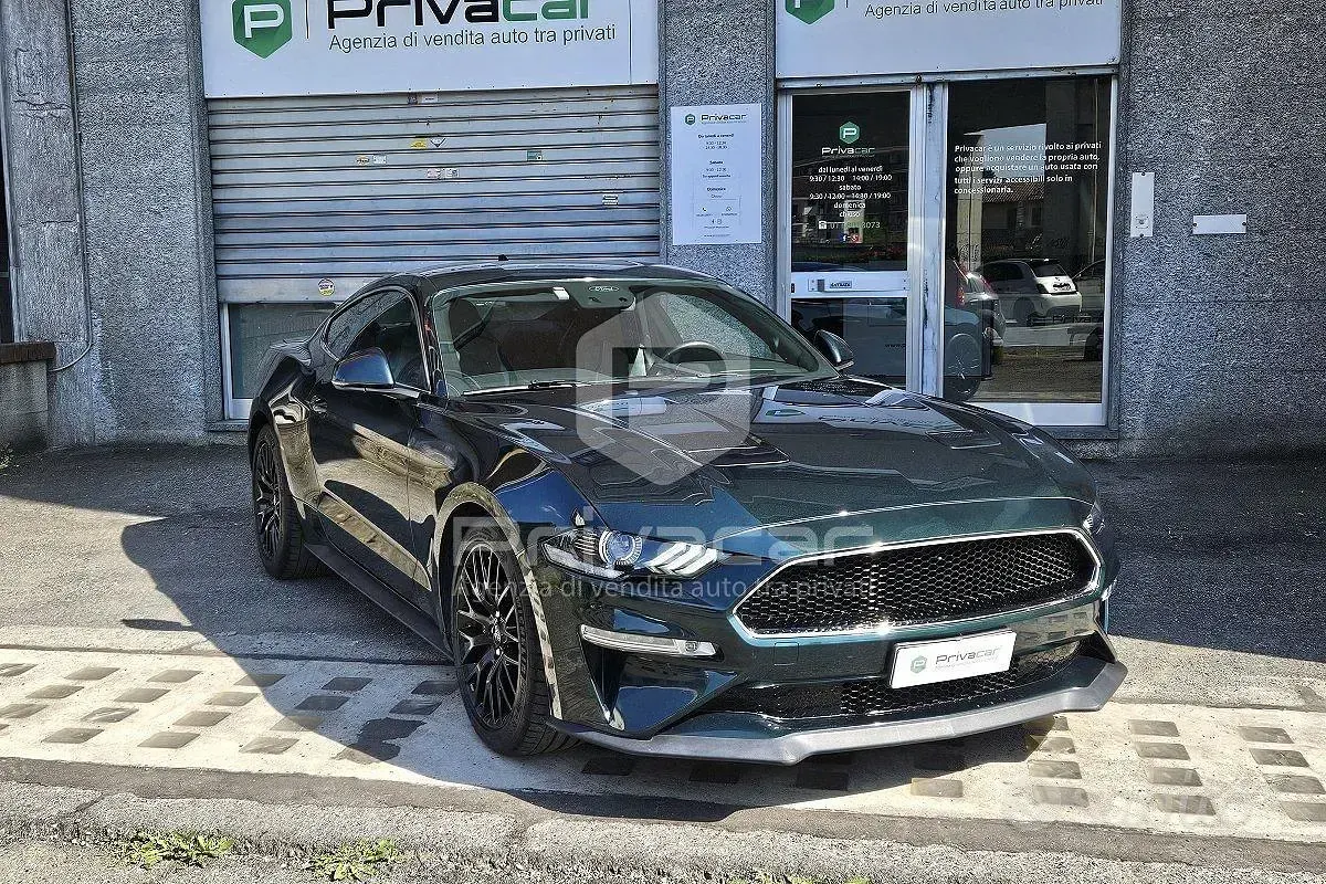 Usata Ford Mustang GT Bullitt 460 CV (338 kW) 2020 Verde Coupé