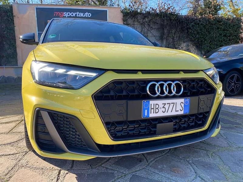 Usata Audi A1 S-Line 200 CV (147 kW) 2019 Giallo SUV