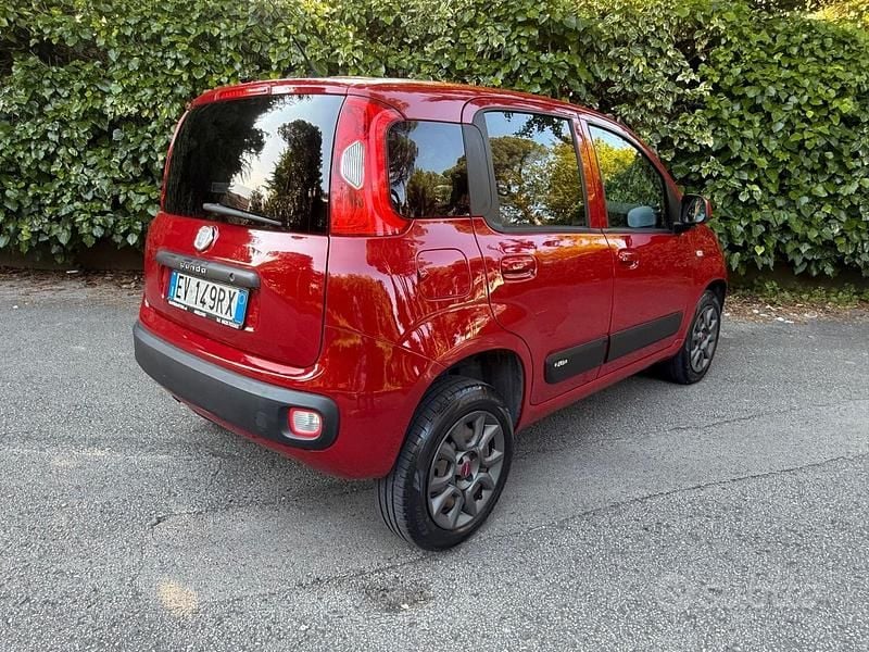 Usata Fiat Panda 85 CV (62 kW) 2014 Rosso Utilitaria