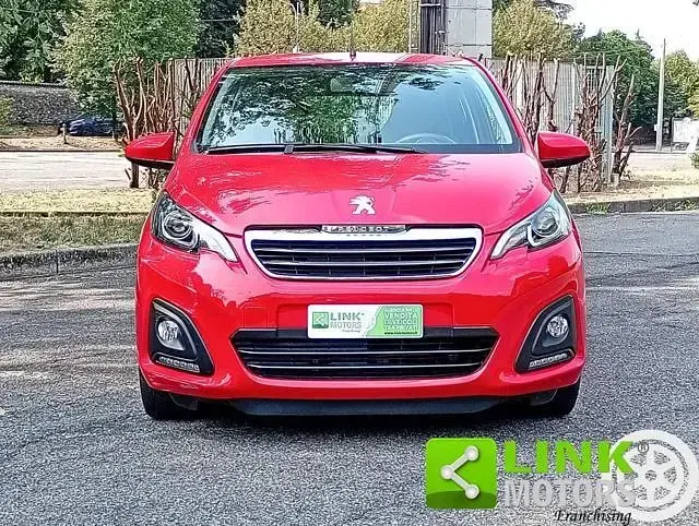 Usata Peugeot 108 Allure 72 CV (52 kW) 2020 Rosso Berlina