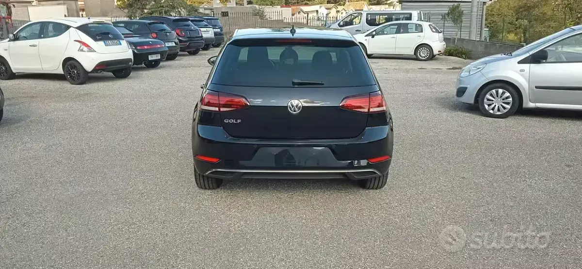 Usata VW Golf VII Executive 116 CV (85 kW) 2019 Nero Berlina