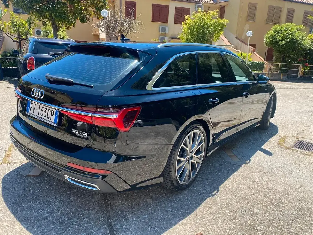 Usata Audi A6 S-Line 286 CV (210 kW) 2019 Nero Station wagon