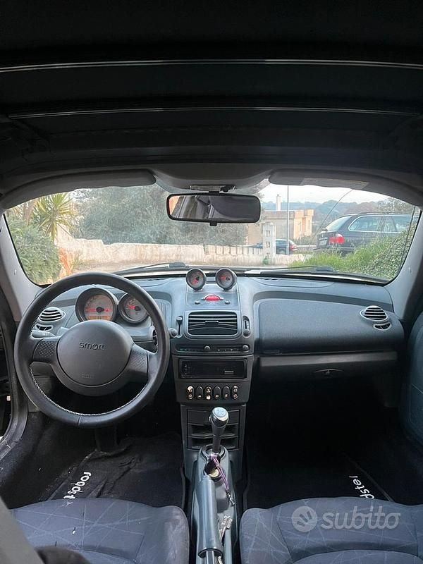 Usata Smart Roadster 82 CV (60 kW) 2004 Nero Cabrio