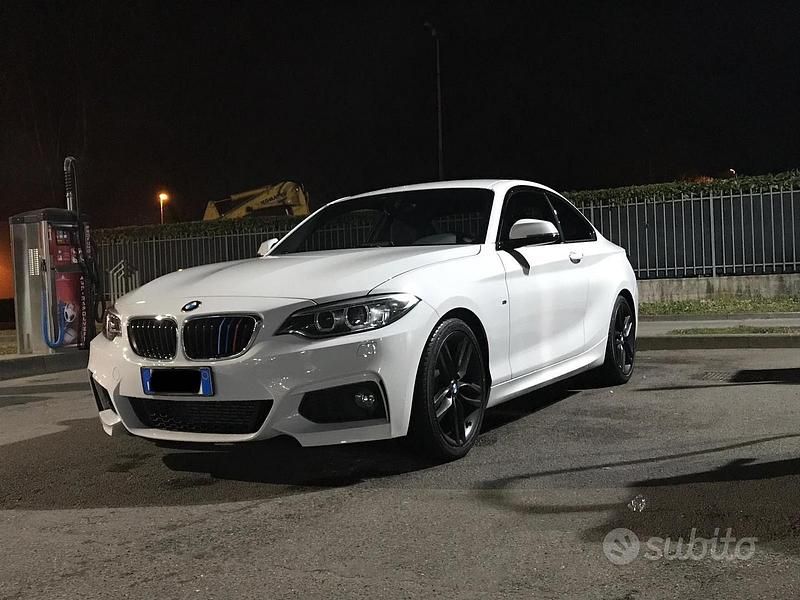 Usata BMW 218 M Sport 150 CV (110 kW) 2016 Bianco Coupé