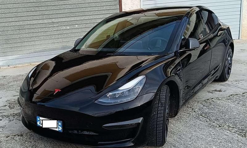 Usata Tesla Model 3 Performance 155 kW (211 CV) 2023 Nero Berlina