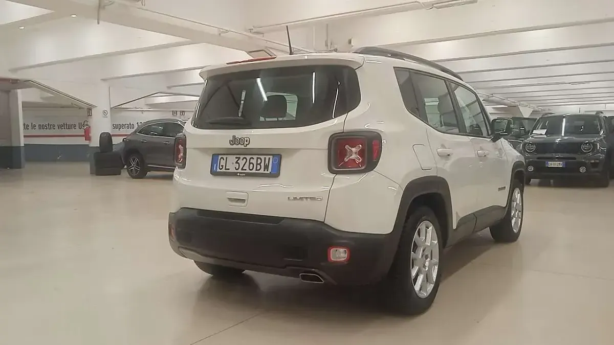 Usata Jeep Renegade Limited 120 CV (88 kW) 2021 Bianco SUV