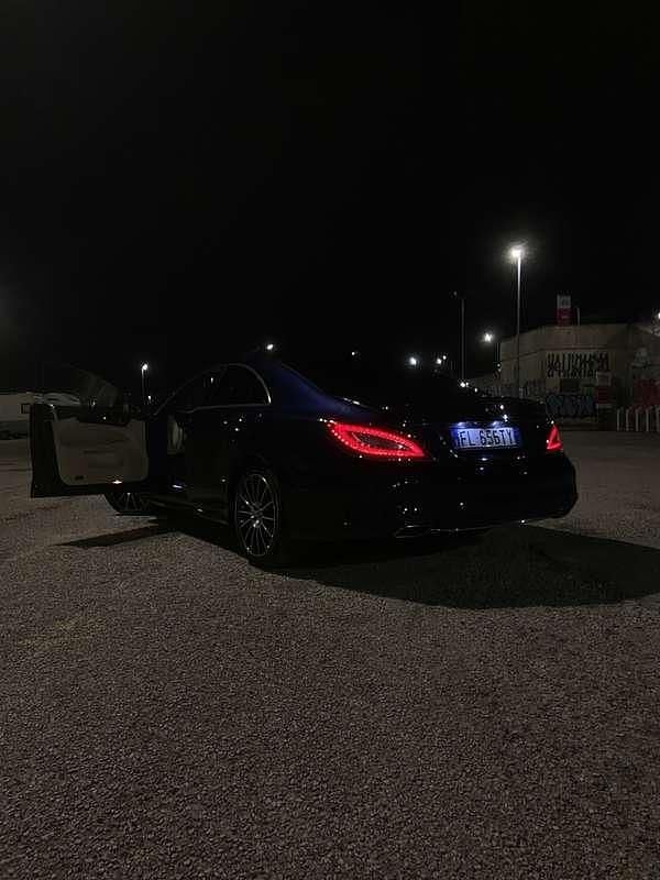 Usata Mercedes CLS350 AMG 252 CV (185 kW) 2016 Blu/azzurro Berlina