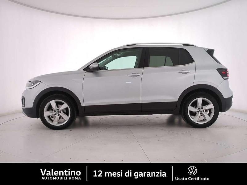 Usata VW T-Cross Advance 110 CV (80 kW) 2022 Grigio SUV