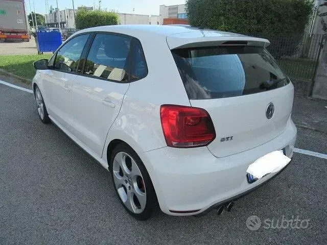 Usata VW Polo GTI 180 CV (132 kW) 2011 Bianco Utilitaria