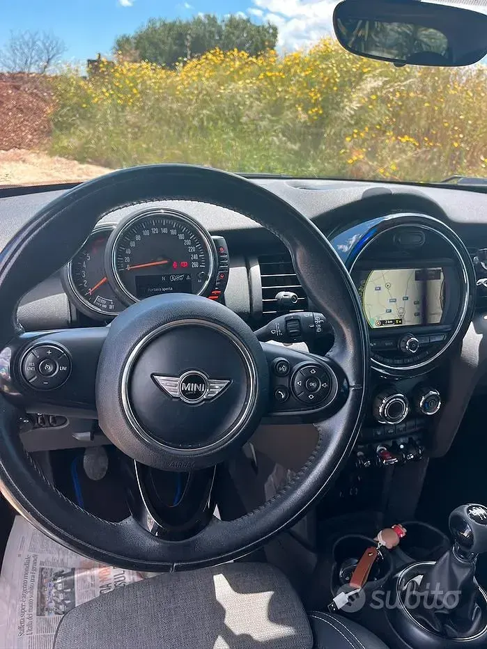 Usata Mini One D 95 CV (69 kW) 2017 Blu Utilitaria