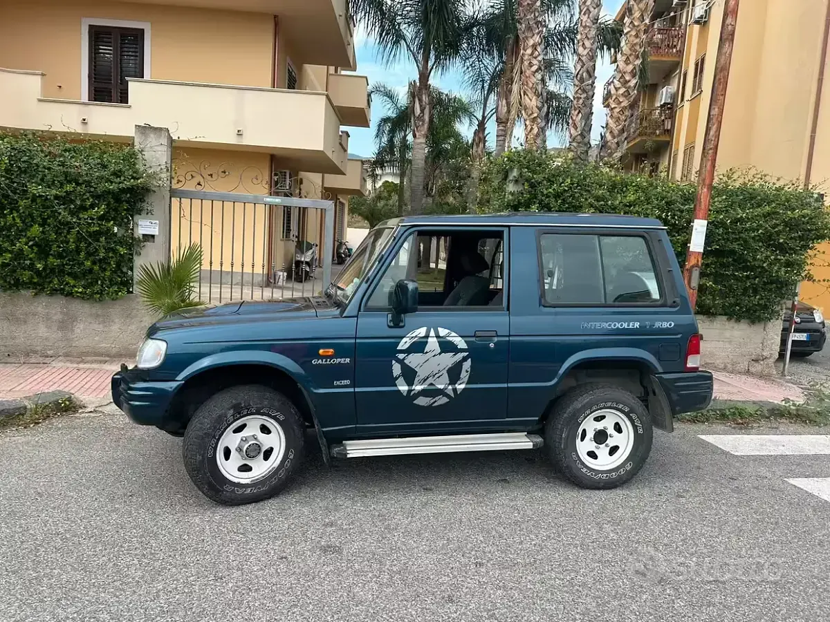 Usata Hyundai Galloper 100 CV (73 kW) 1998 Blu SUV