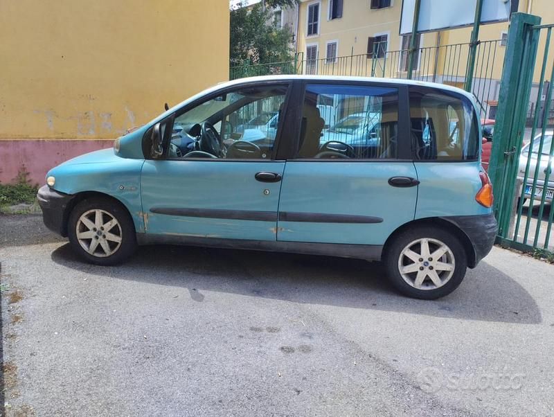 Usata Fiat Multipla 1999 Verde Monovolume