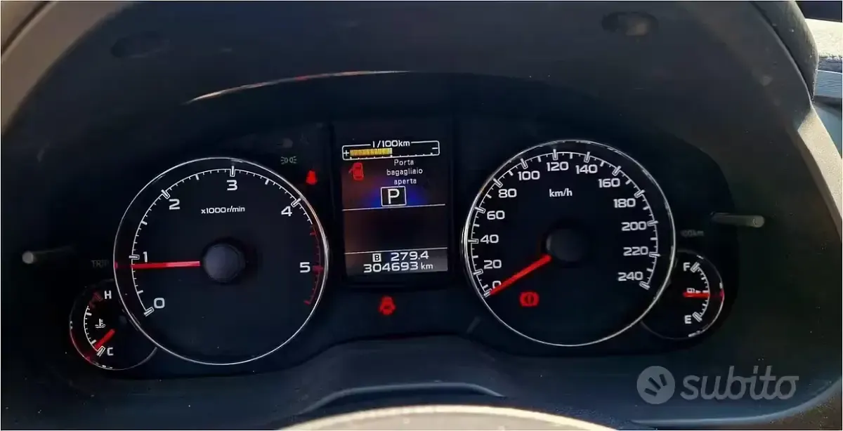 Usata Subaru Outback 150 CV (110 kW) 2014 Nero Station wagon